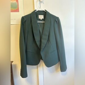 LOFT Forest Green Women's Blazer Size 2